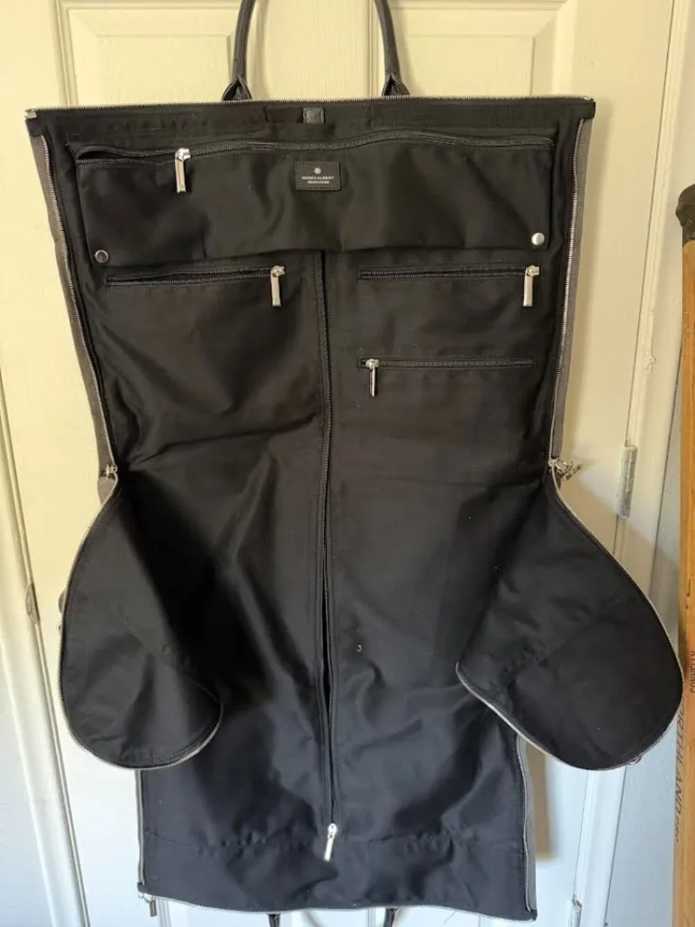 Hook + Albert Grey Waxed Canvas Weekender Bag 22